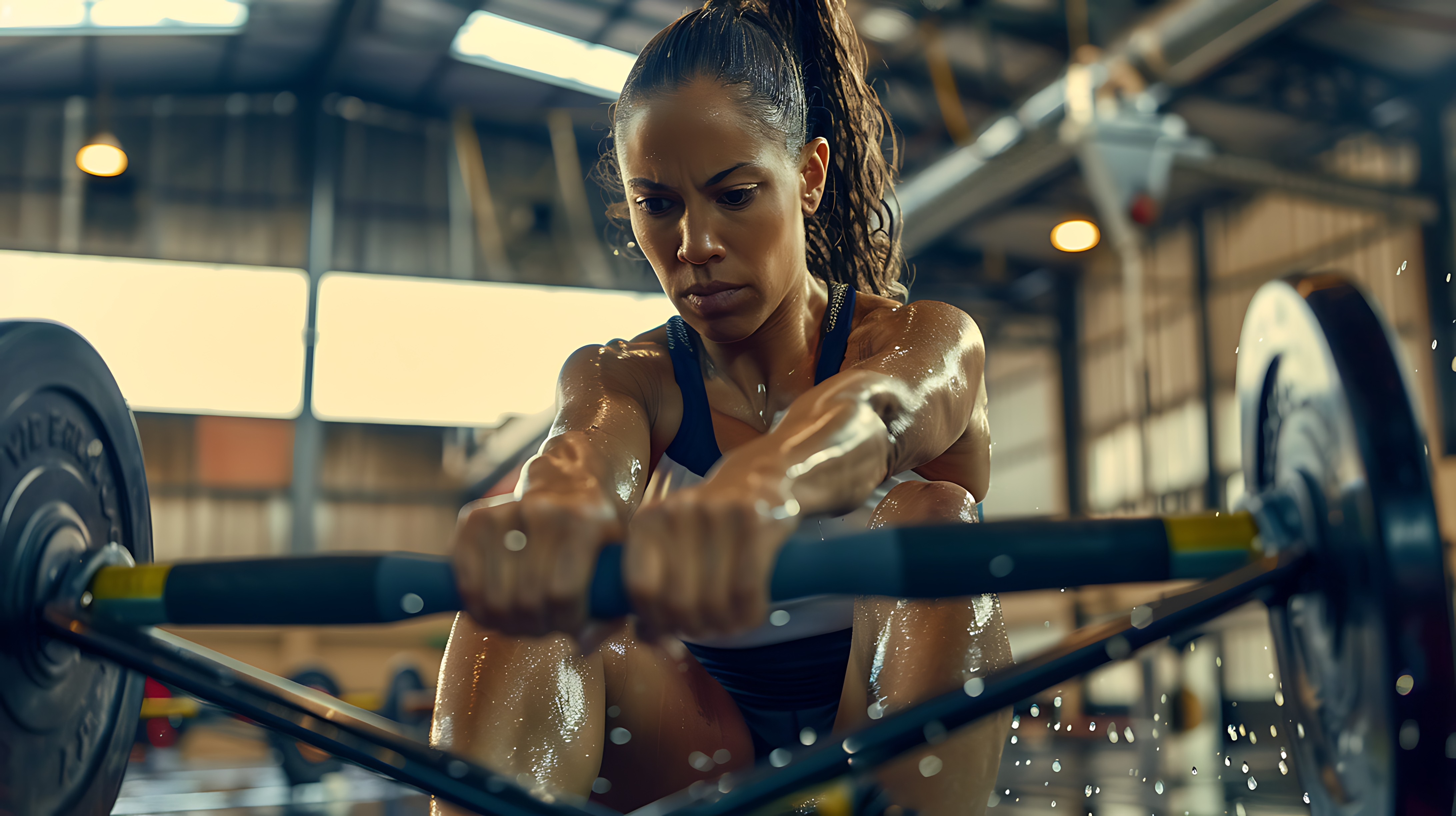 Clase de halterofilia con coach en H&H Fitness Los Hueros Villalbilla Madrid